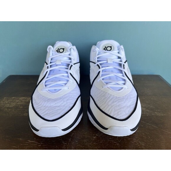 Nike KD 16 TB White/Black Basketball Shoes Men\'s Size 15 FN7091-100